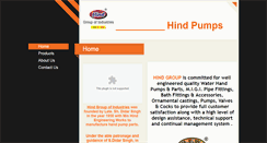 Desktop Screenshot of hindpump.com